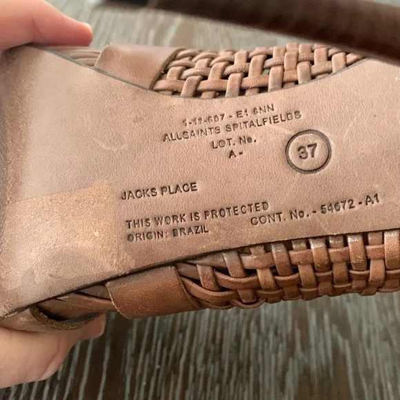 All Saints Spitalfields strappy heel/bootie - Picture 6 of 6